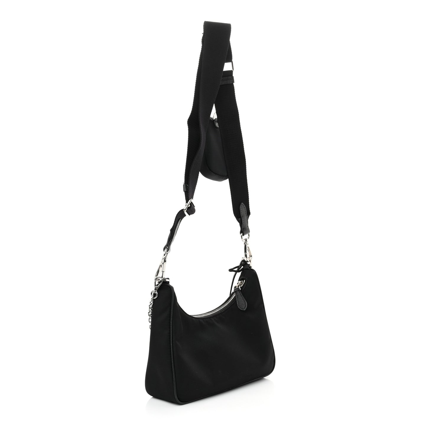 Nylon Re-Edition 2005 Shoulder Bag Black