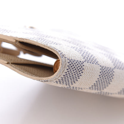 Louis Vuitton Damier Azur Small Ring Agenda Cover 10 of 13
