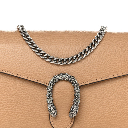 Gucci Dollar Calfskin Crystal Mini Dionysus Chain Wallet Natural Tan Black Diamond 8 of 11