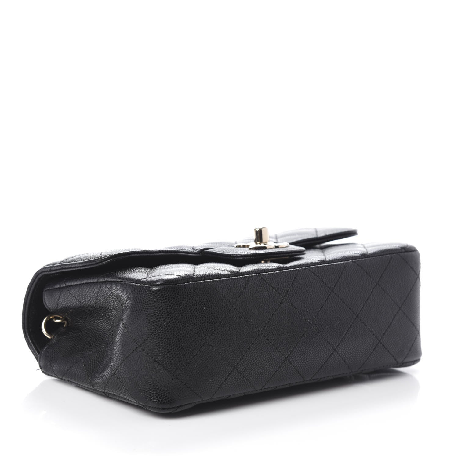 Chanel Caviar Quilted Mini Rectangular Flap Black 4 of 9