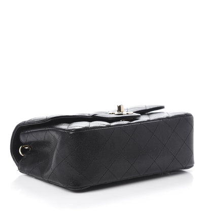 Chanel Caviar Quilted Mini Rectangular Flap Black 4 of 9