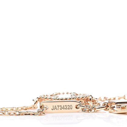 Van Cleef & Arpels 18K Yellow Gold Mother of Pearl Sweet Alhambra Bracelet 4 of 6