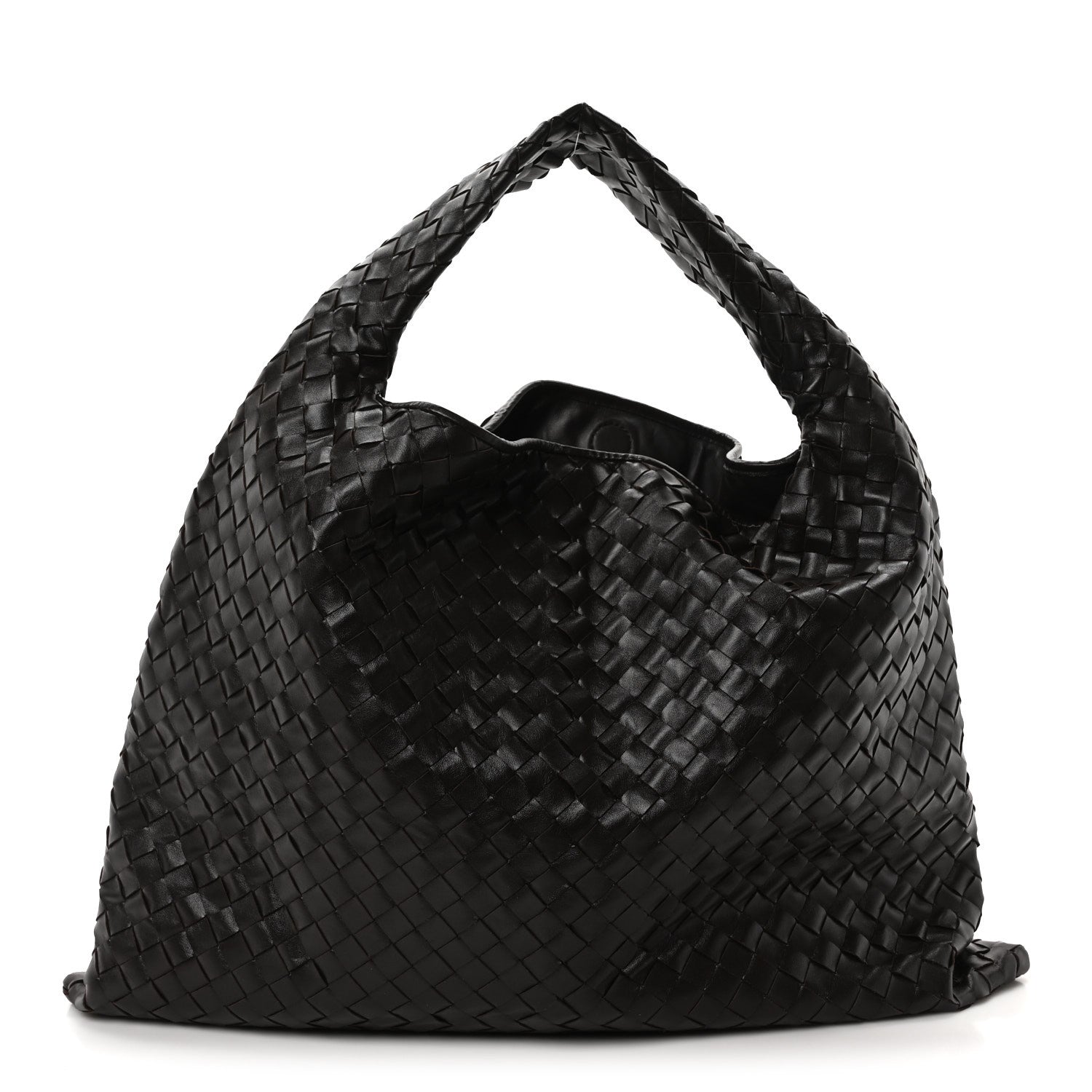 Bottega Veneta Calfskin Intrecciato Large Hop Fondant 1 of 9