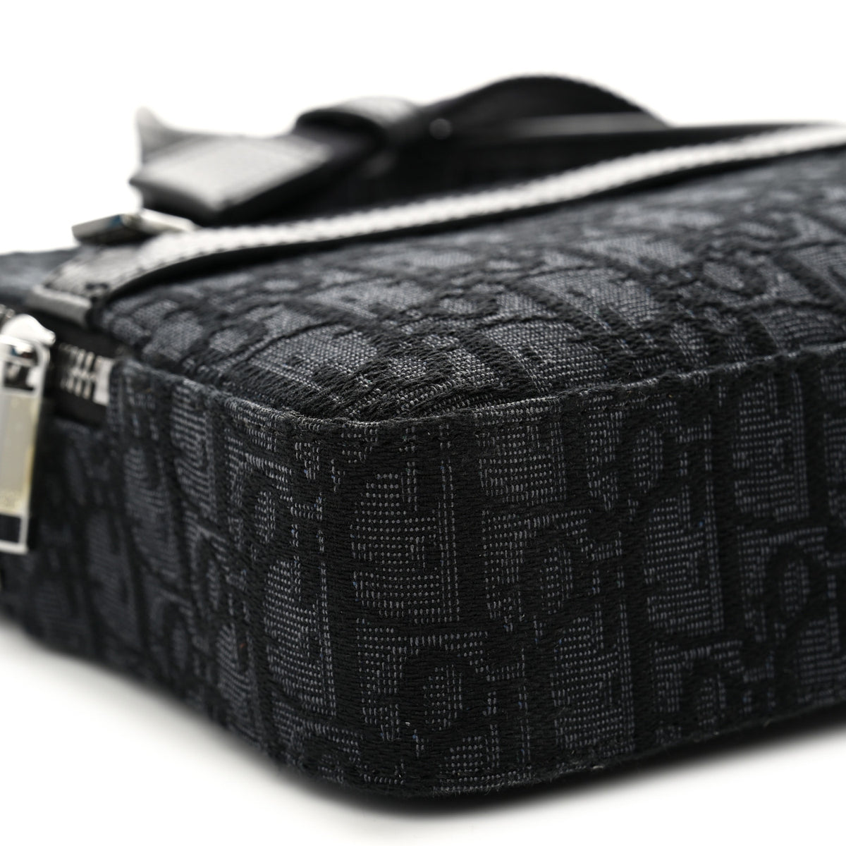 Christian Dior HOMME Oblique Safari Messenger Black 9 of 11