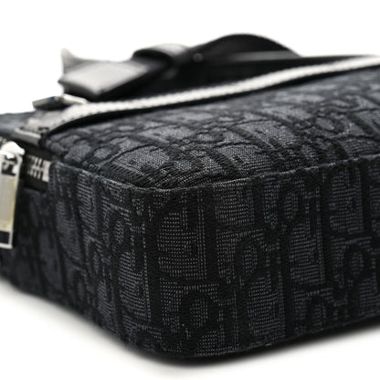 Christian Dior HOMME Oblique Safari Messenger Black 9 of 11