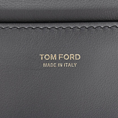 Tom Ford Calfskin Medium Shaded Jennifer Crossbody Bag Grey 6 of 13