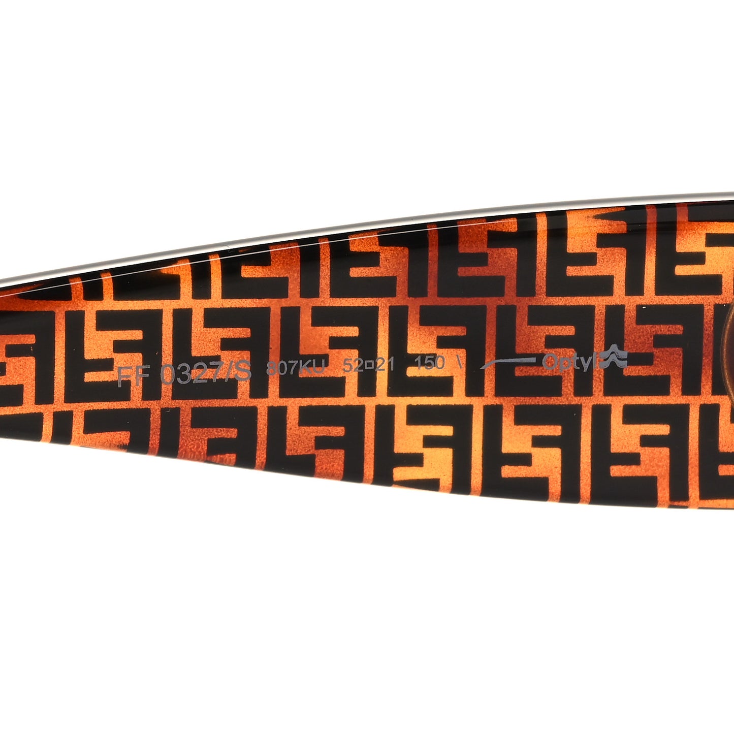 Acetate F is Fendi FF 51mm Cat Eye Sunglasses 0327/S Tortoise Camouflage