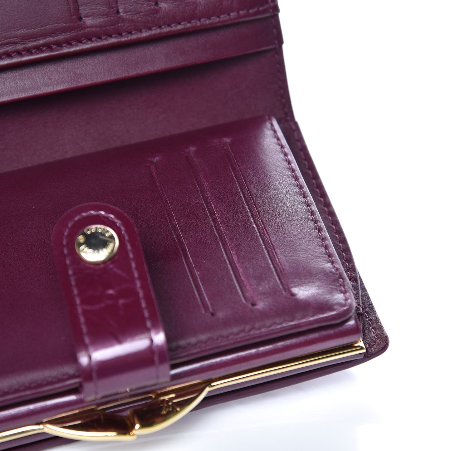 Vernis French Purse Wallet Violet