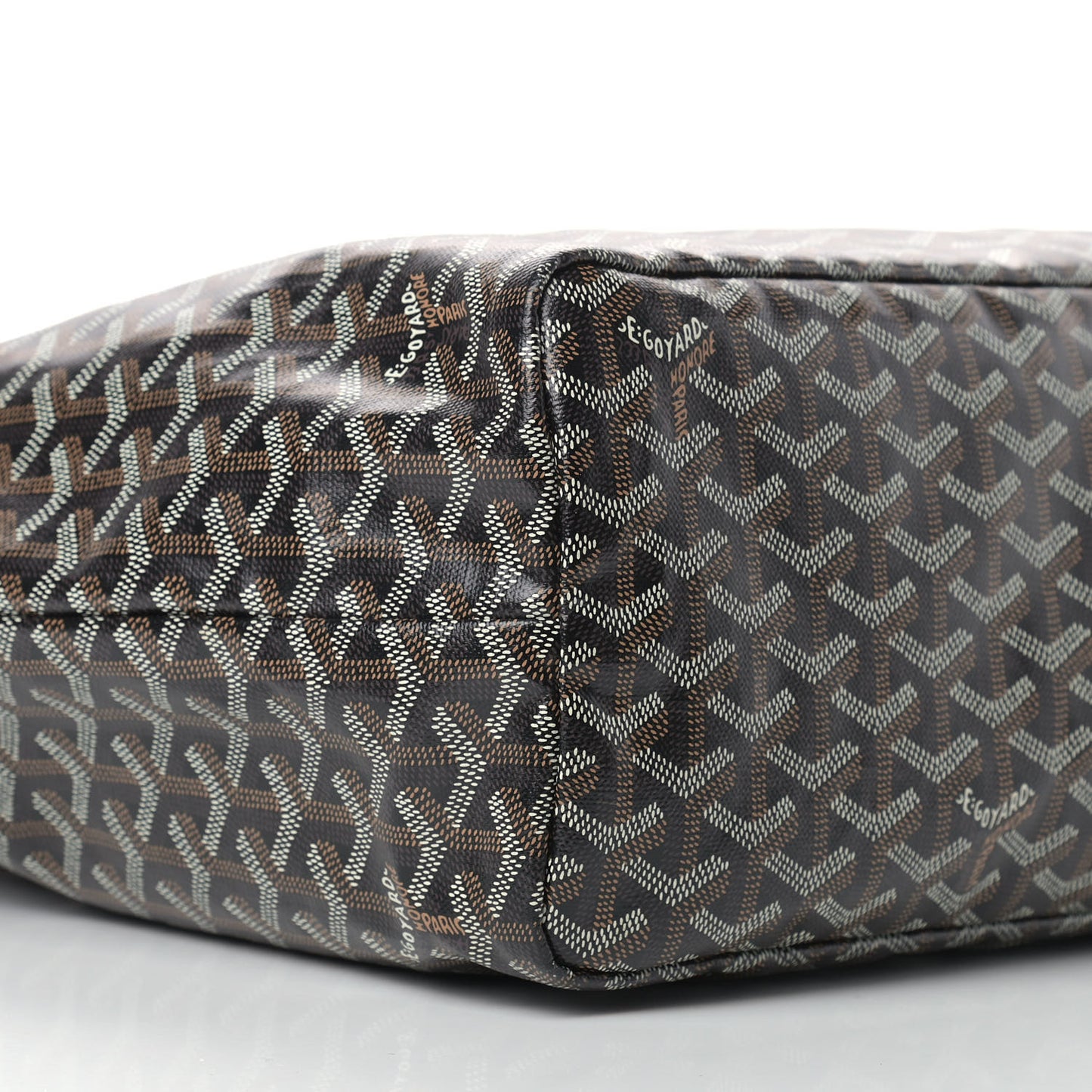 Goyardine Saint Louis PM Black Gold