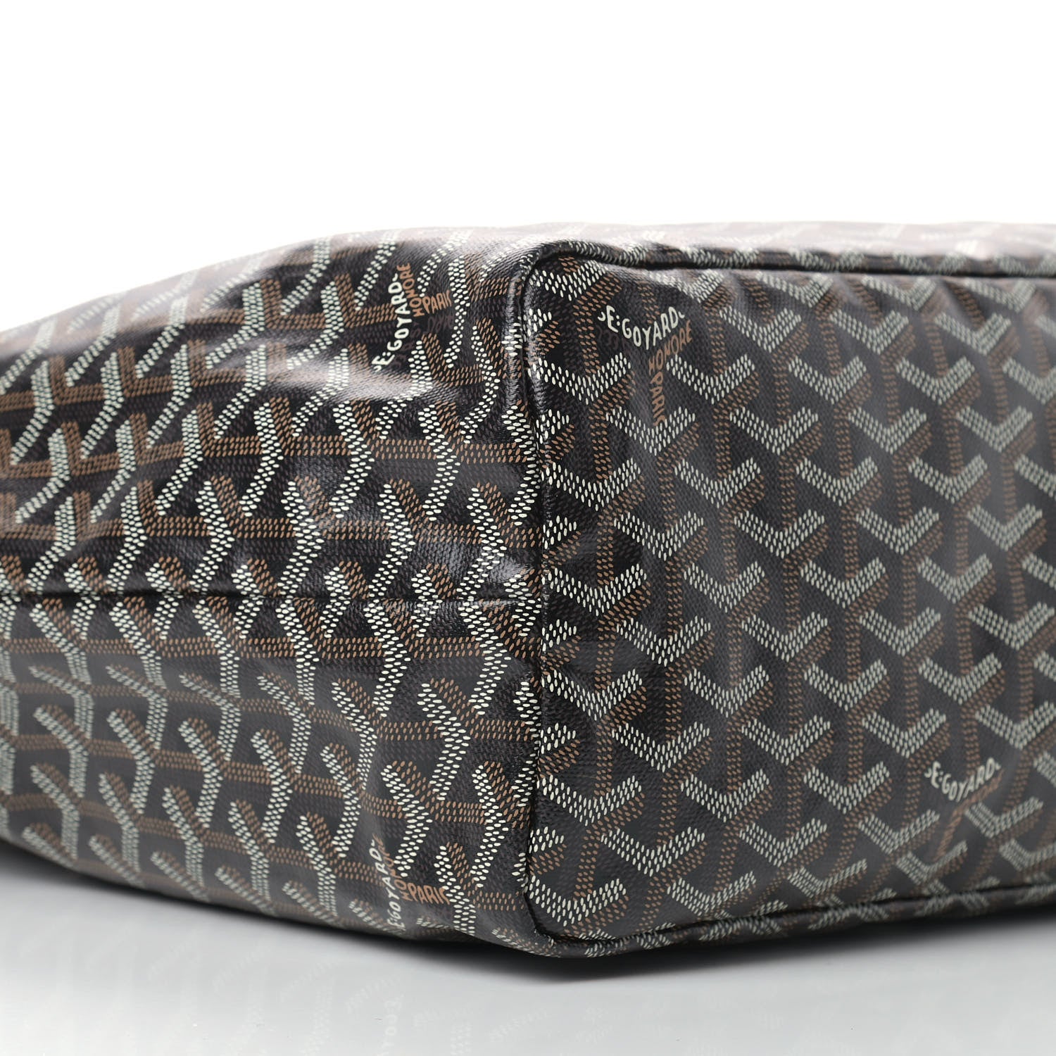 Goyard Goyardine Saint Louis PM Black Gold 9 of 11