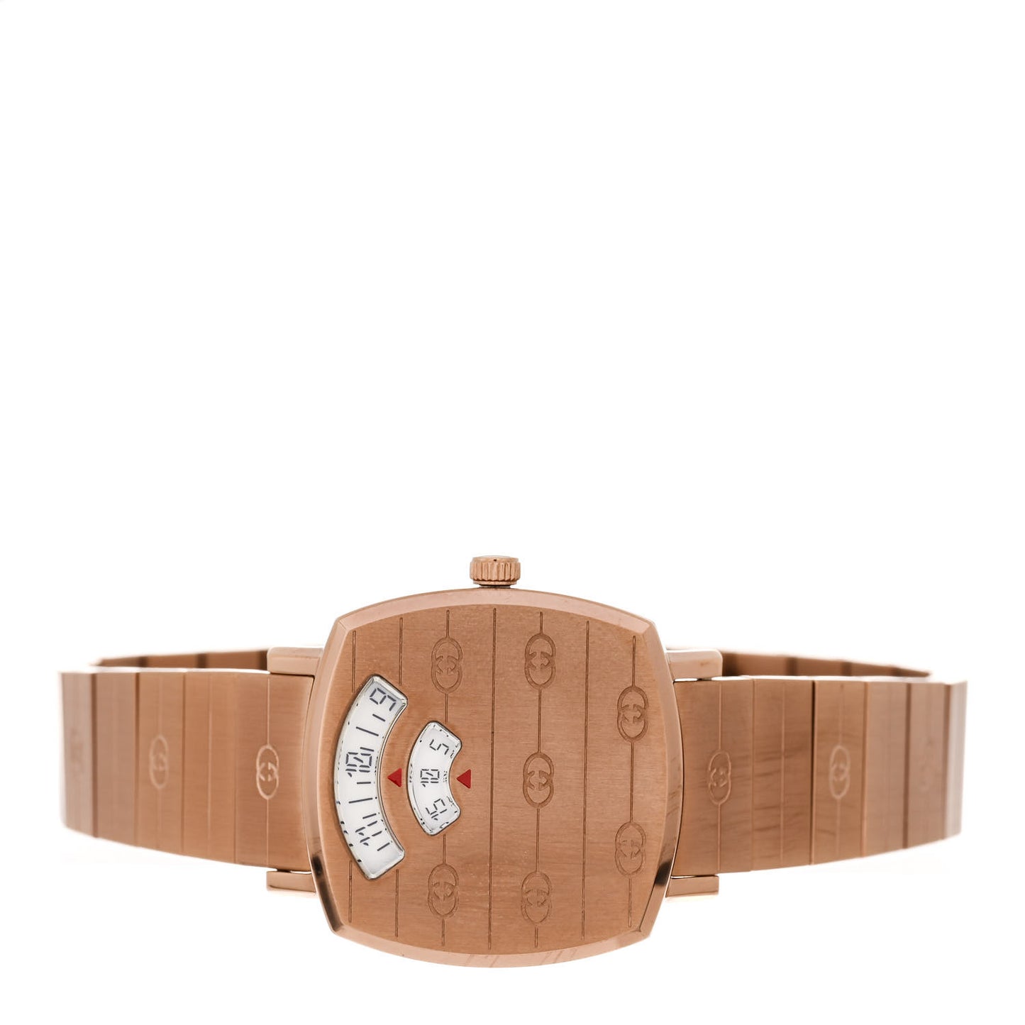 Stainless Steel 27mm Grip Quartz Watch Gold