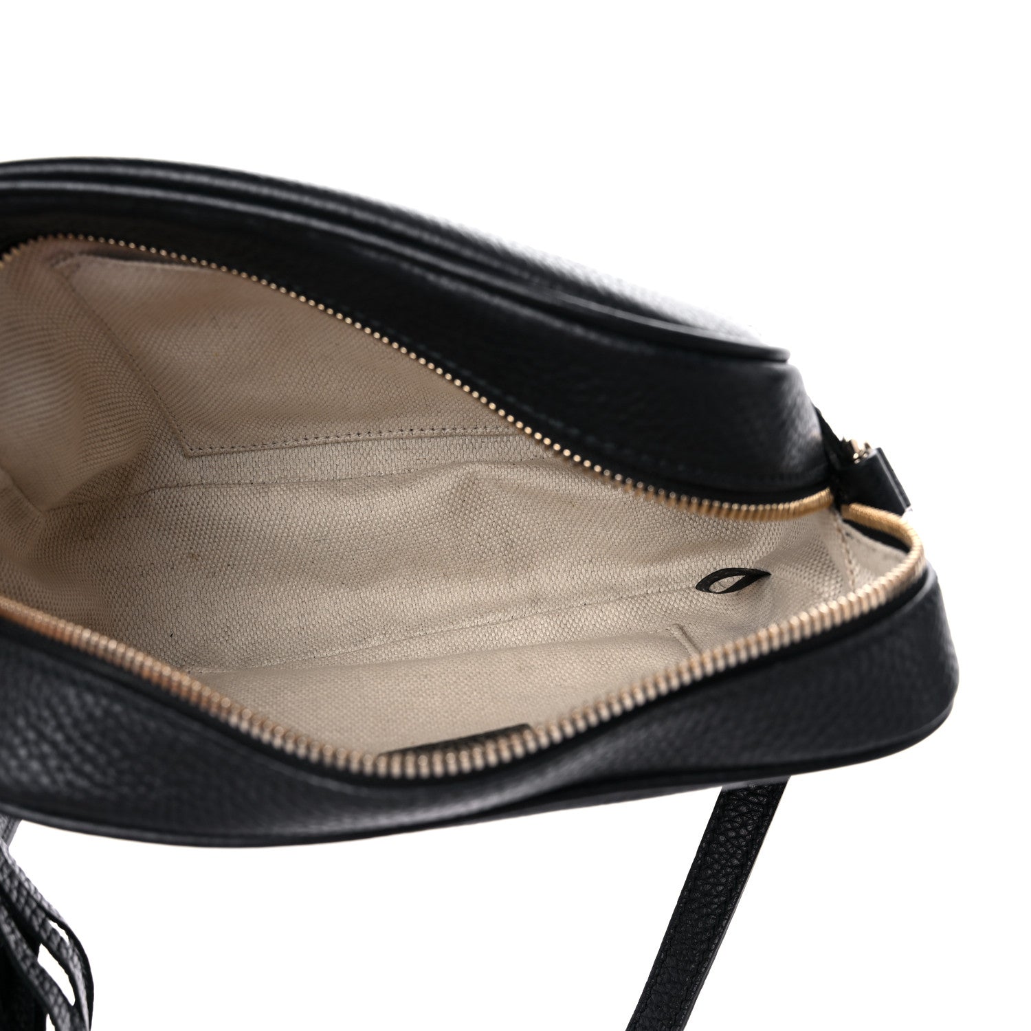 Gucci Pebbled Calfskin Small Soho Disco Bag Black 5 of 17