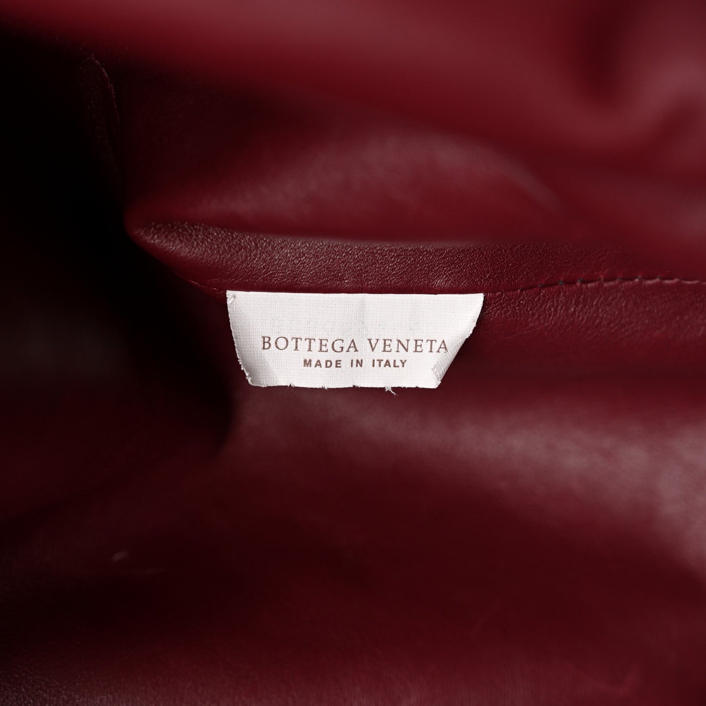 Smooth Butter Calf The Pouch Oversized Clutch Bordeaux