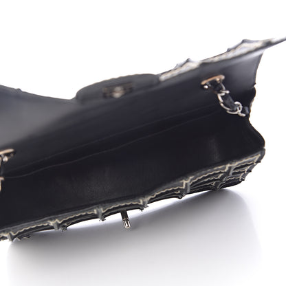 Chanel Lambskin Contrast Square Stitch Flap Black 5 of 12
