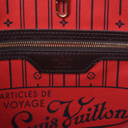 Louis Vuitton Damier Ebene Neverfull MM 6 of 10