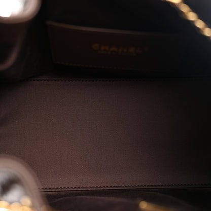 Chanel Caviar Quilted Small Chanel 25 Handbag Dark Brown 5 of 11