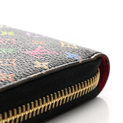 Louis Vuitton Monogram Multicolor Zippy Wallet Black Grenade 7 of 7