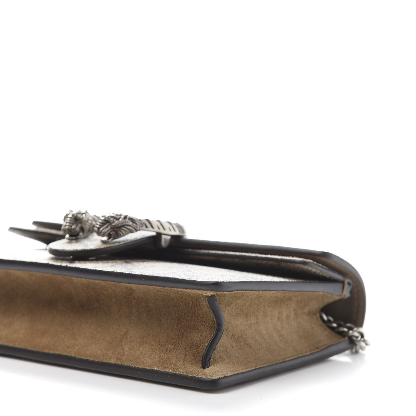 GG Supreme Monogram Super Mini Dionysus Shoulder Bag Taupe