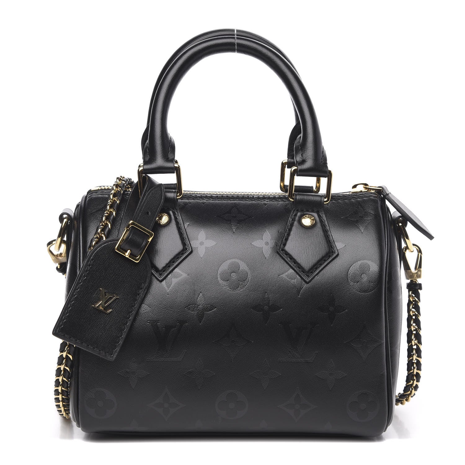 Louis Vuitton Monogram Ink Speedy BB Black 1 of 9