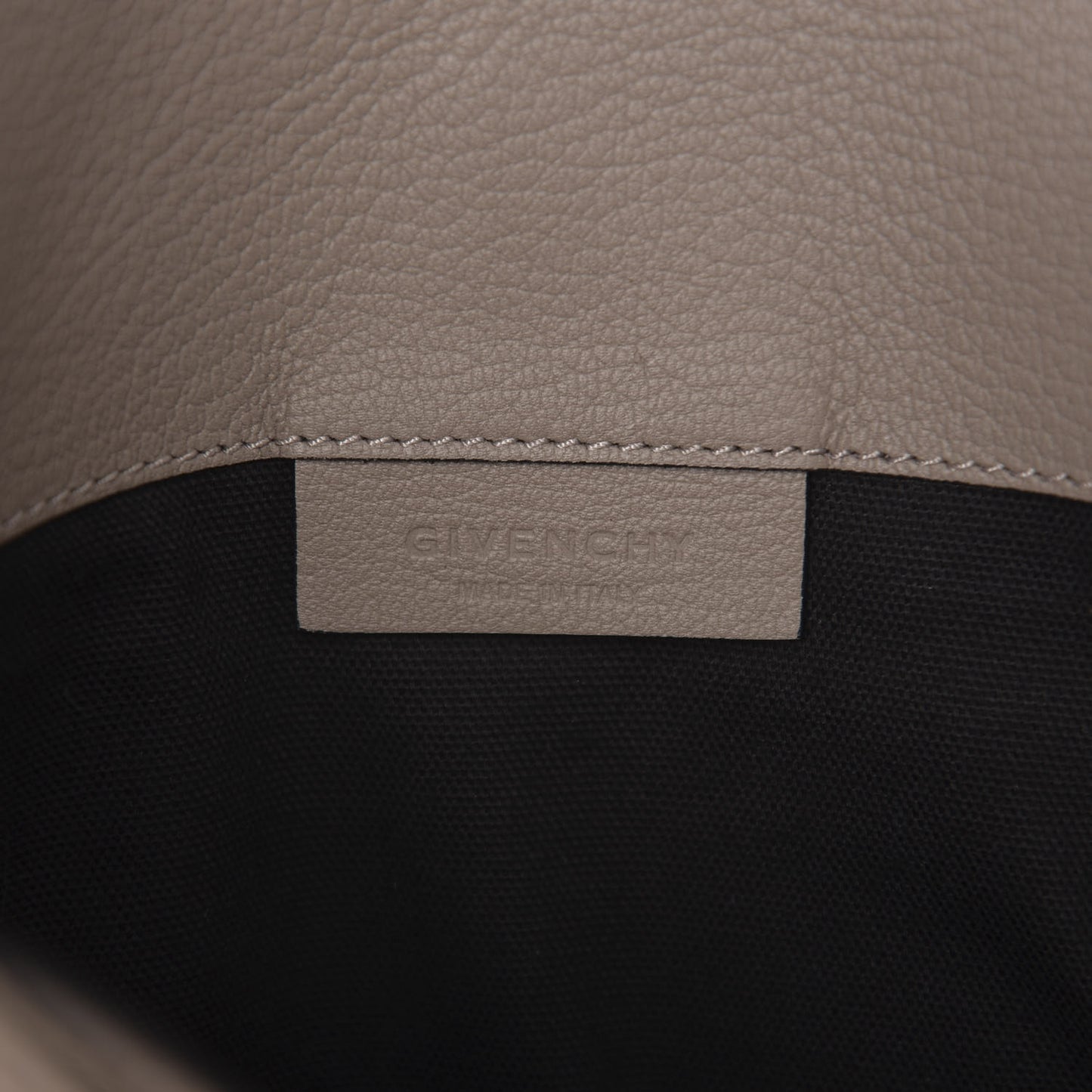 Sugar Goatskin Medium Antigona Envelope Clutch Mastic