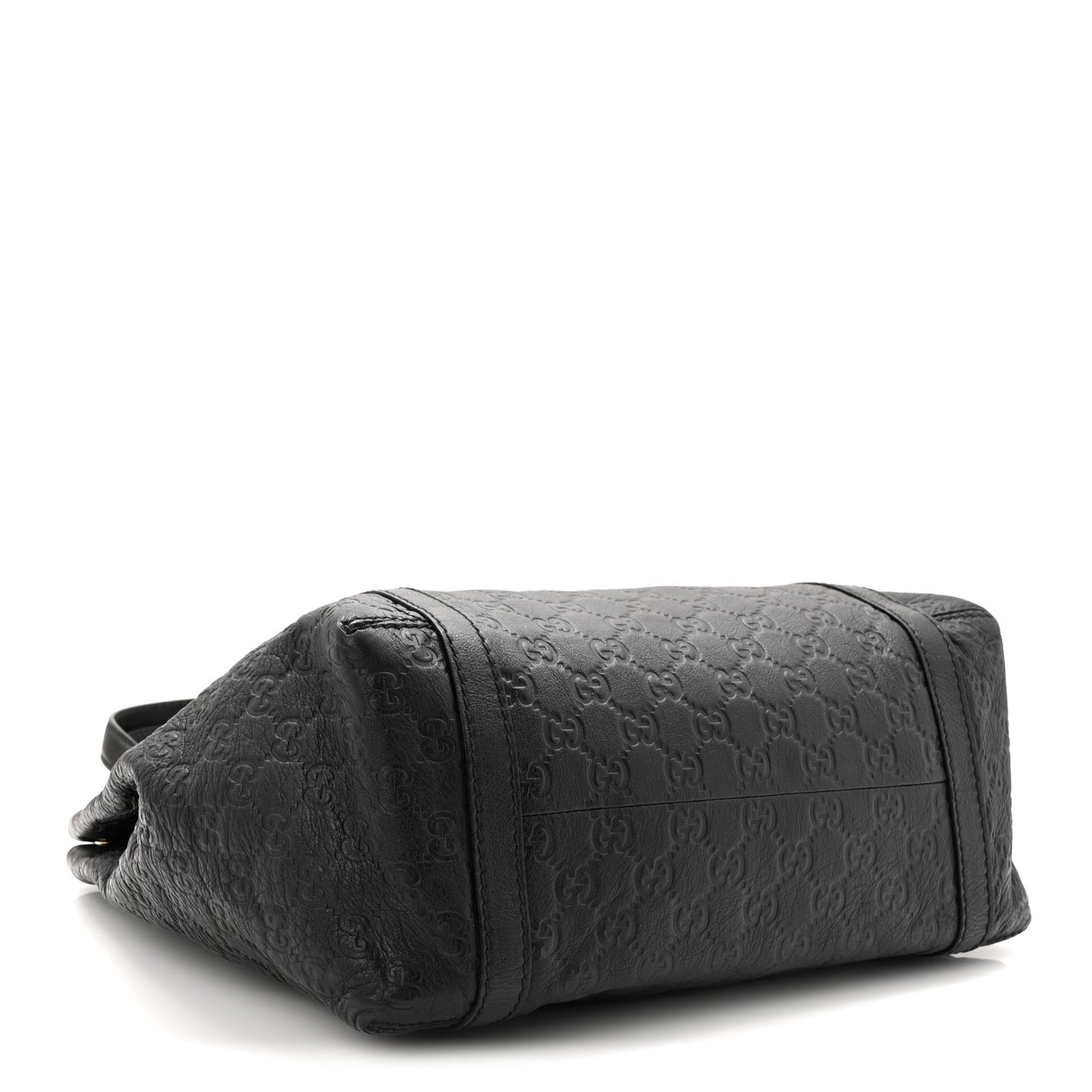 Guccissima Medium New Ladies Tote Black