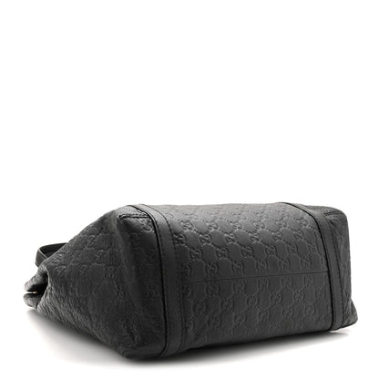 Gucci Guccissima Medium New Ladies Tote Black 4 of 10