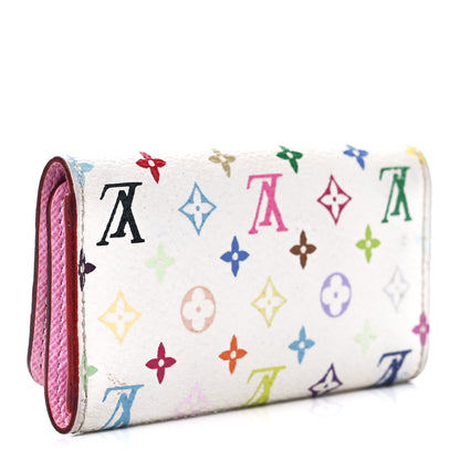Louis Vuitton Monogram Multicolor Multicles 4 Key Holder White Litchi 3 of 13