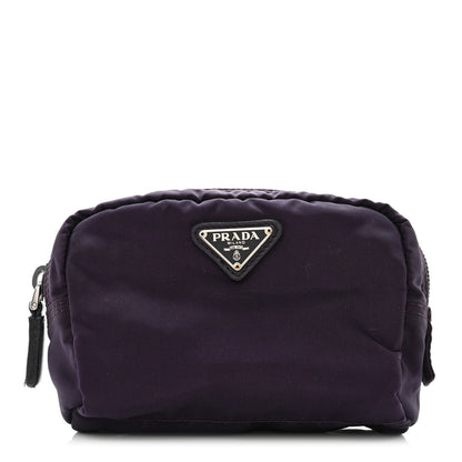 Prada Nylon Tessuto Cosmetic Pouch Purple 1 of 9