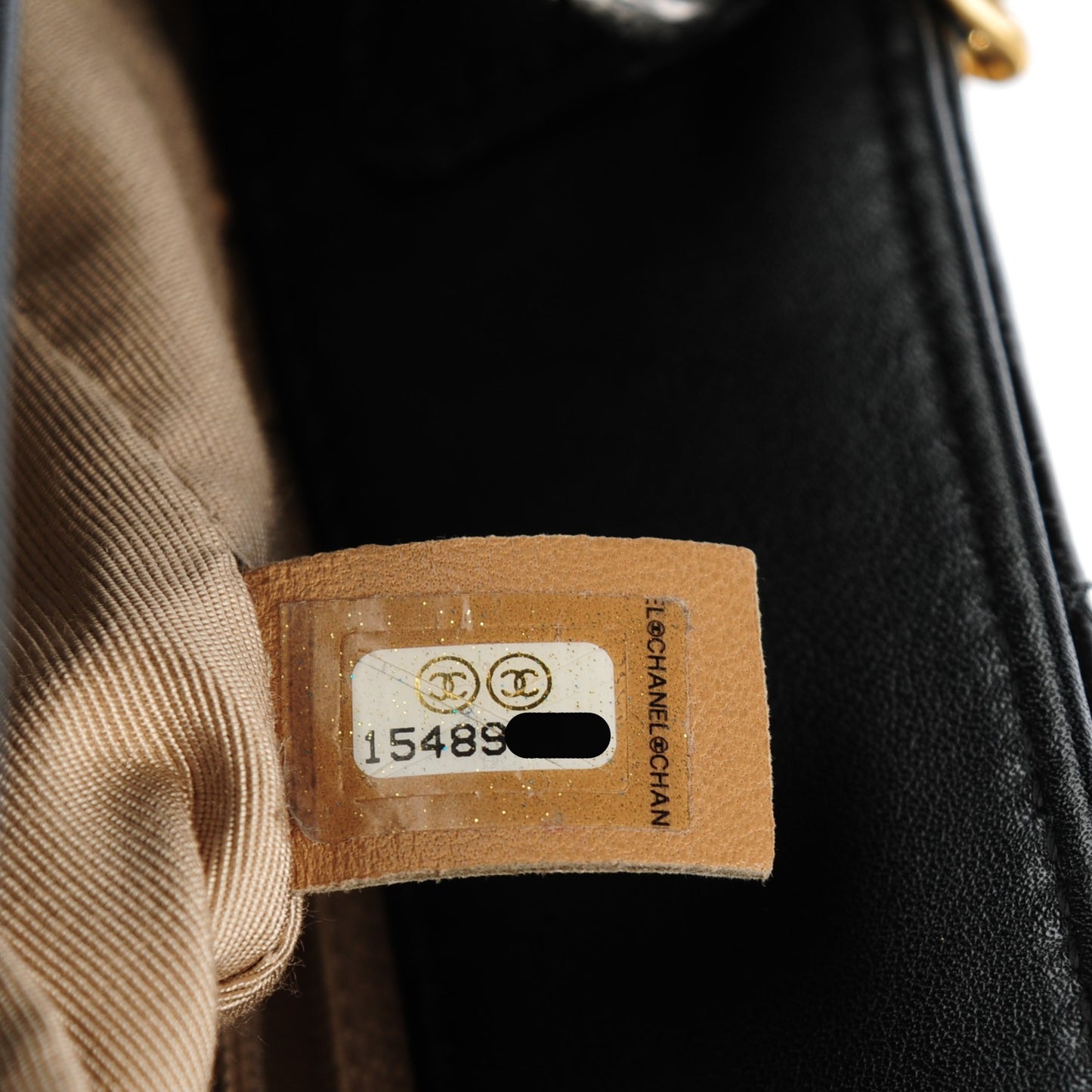 Glazed Crinkled Medium East West Flap Black