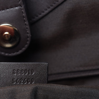 Gucci Monogram Shoulder Bag Dark Brown 9 of 10
