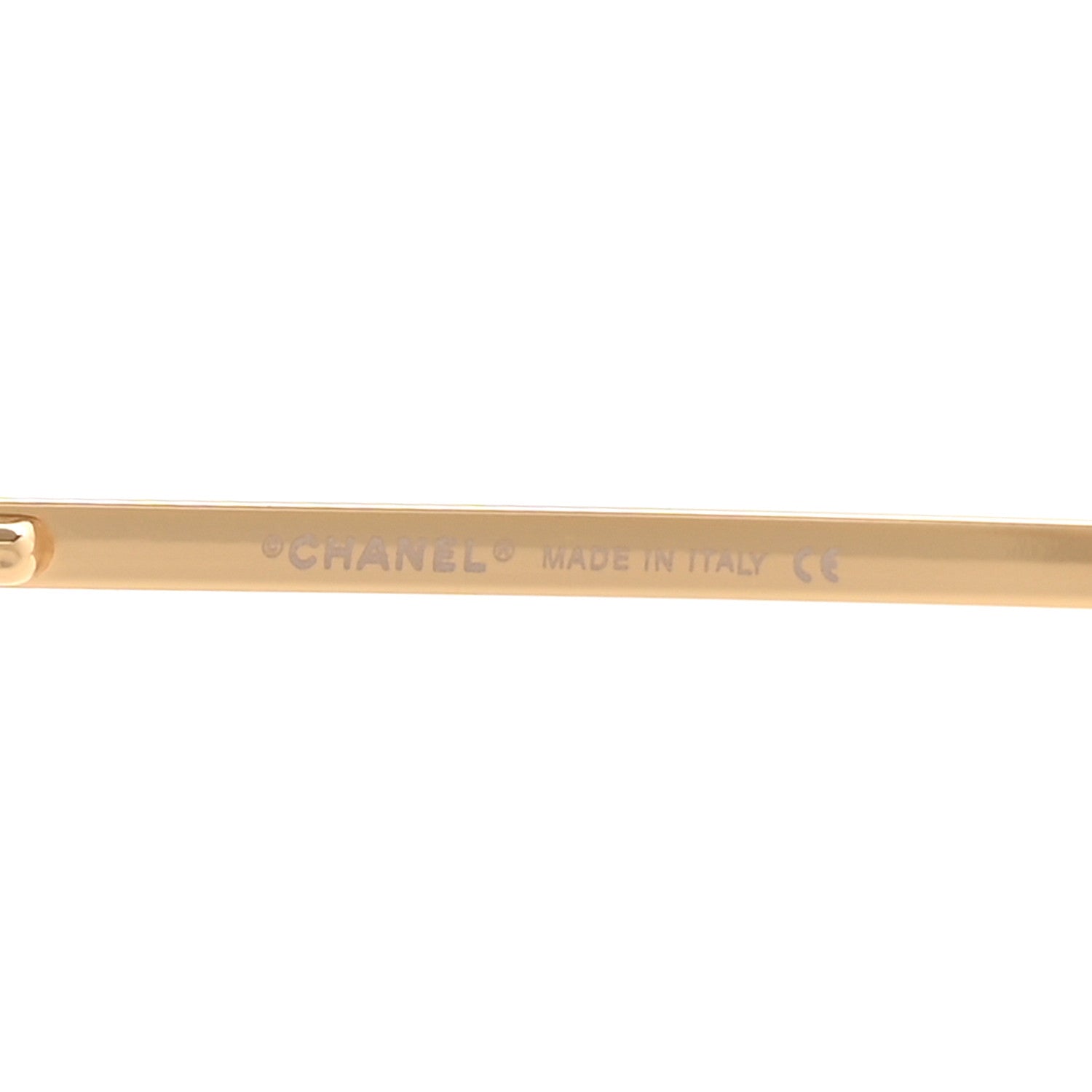 Chanel Crystal CC Logo Sunglasses 4093-B Gold 5 of 8