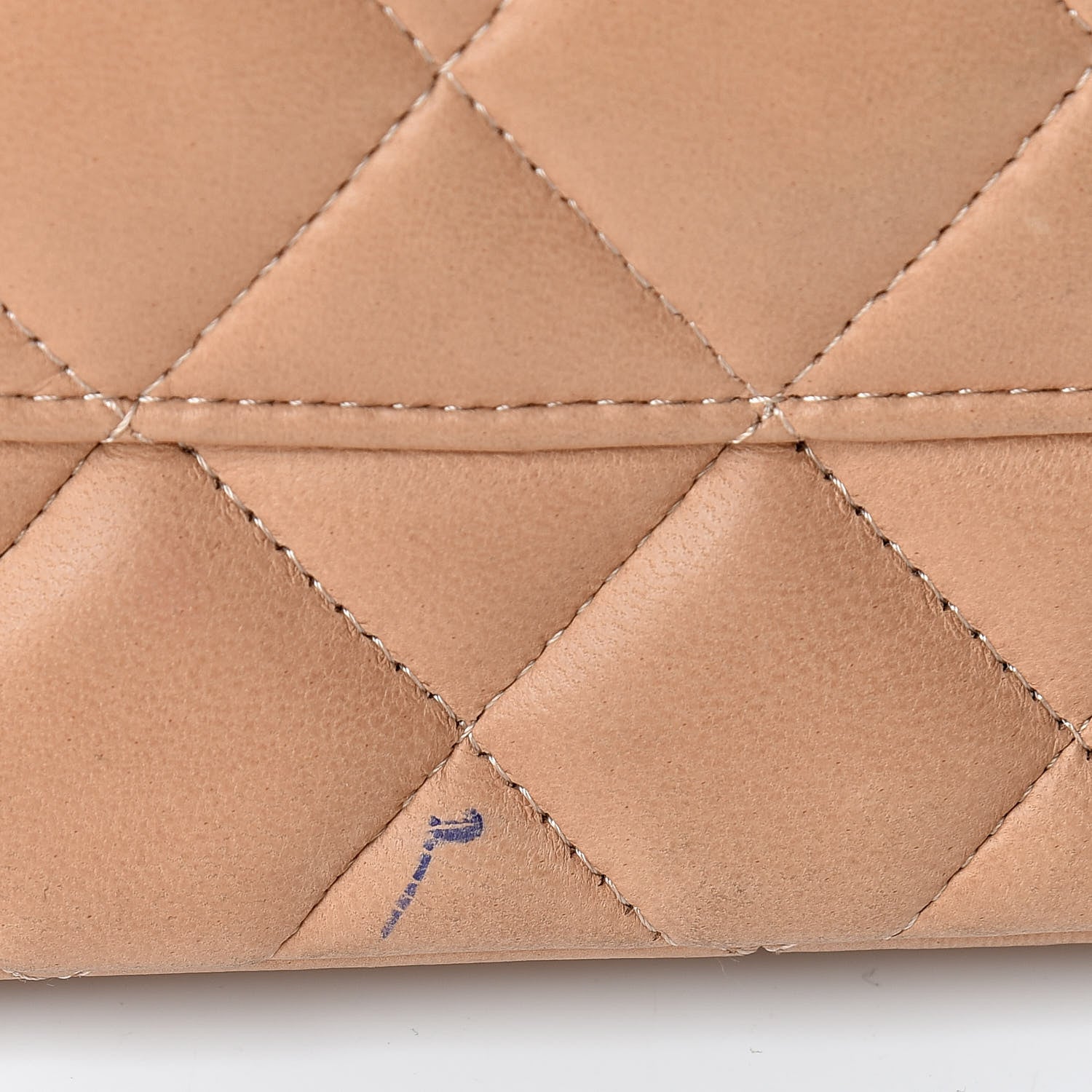 Chanel Lambskin Quilted Jumbo Double Flap Beige Clair 22 of 25