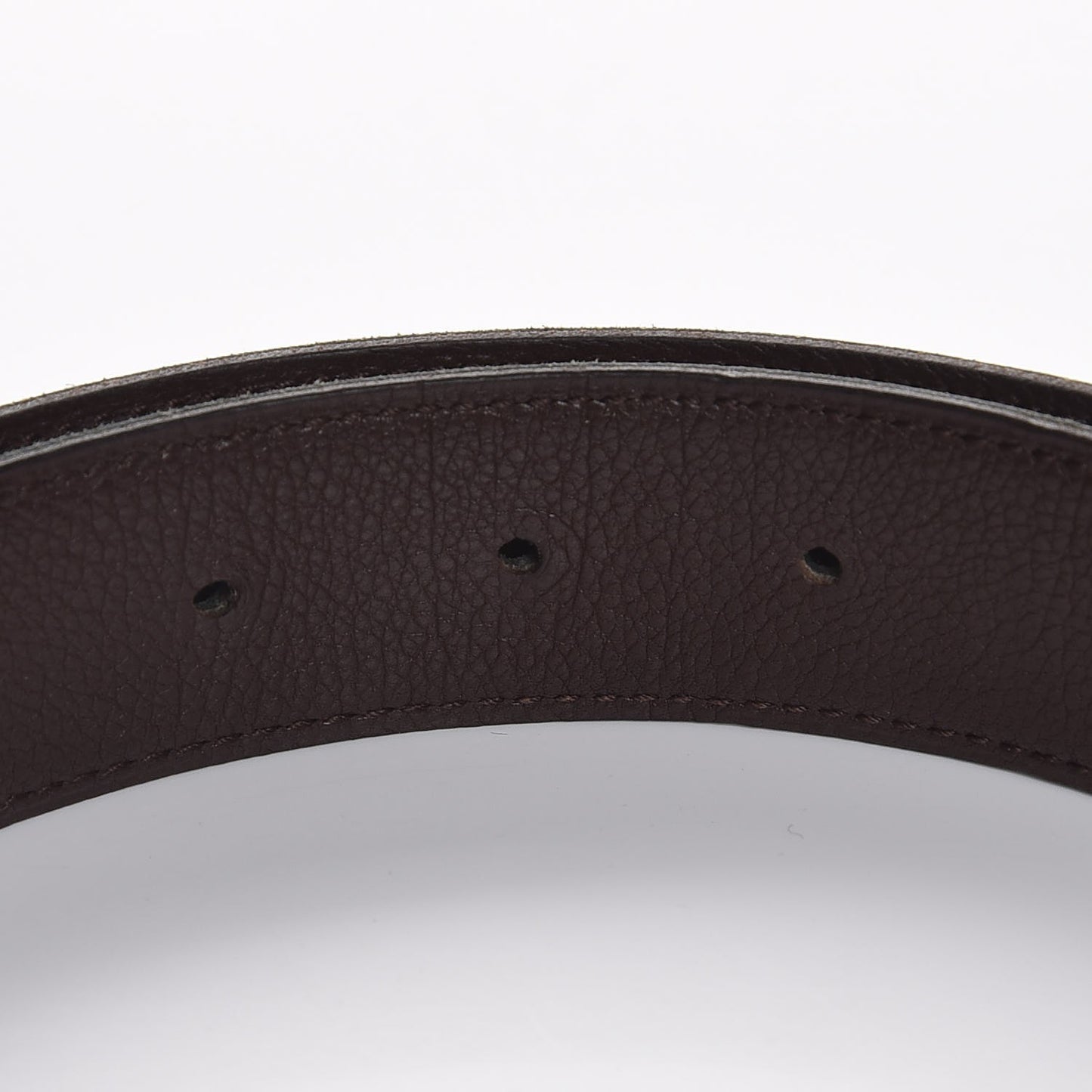 Box Togo 32mm Belt Strap 80 Black Chocolate