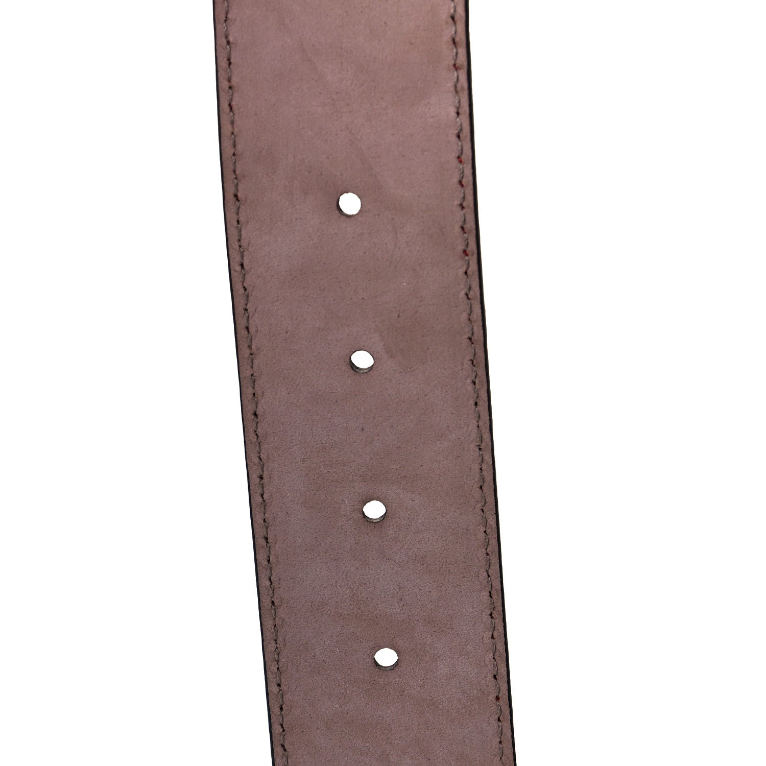Gucci Guccissima Signature Interlocking G 40mm Belt 95 38 Hibiscus Red 4 of 4