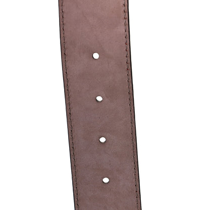 Gucci Guccissima Signature Interlocking G 40mm Belt 95 38 Hibiscus Red 4 of 4
