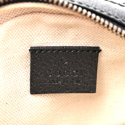 Gucci Velvet Calfskin GG Monogram Round Shoulder Bag Blue Beige 6 of 10