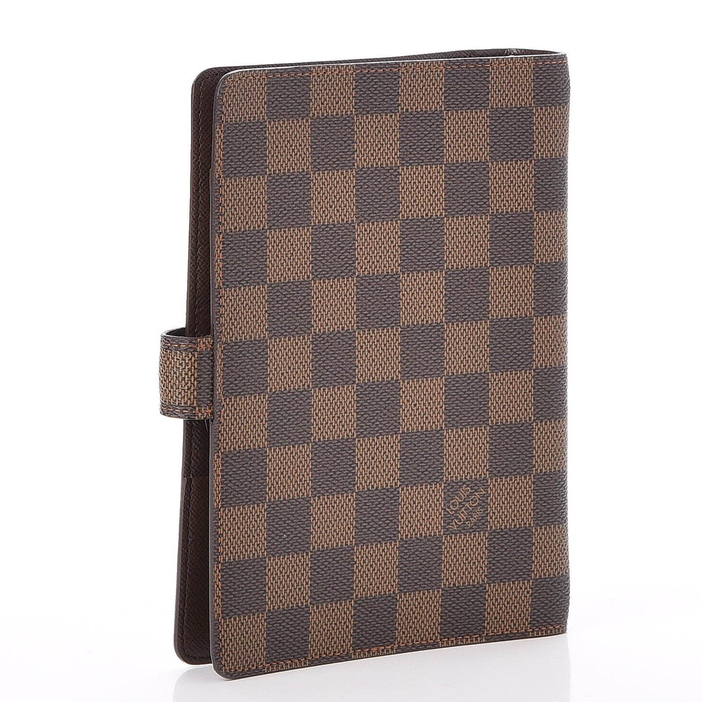 Damier Ebene Medium Ring Agenda Cover