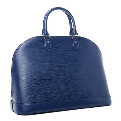 Louis Vuitton Epi Alma GM Indigo 3 of 9