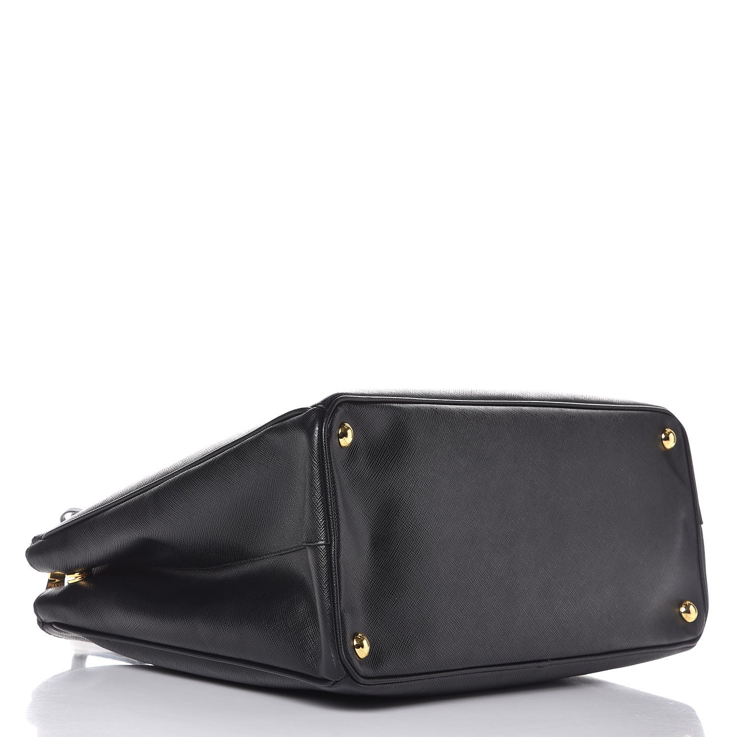 Prada Saffiano Large Galleria Double Zip Tote Black 4 of 17