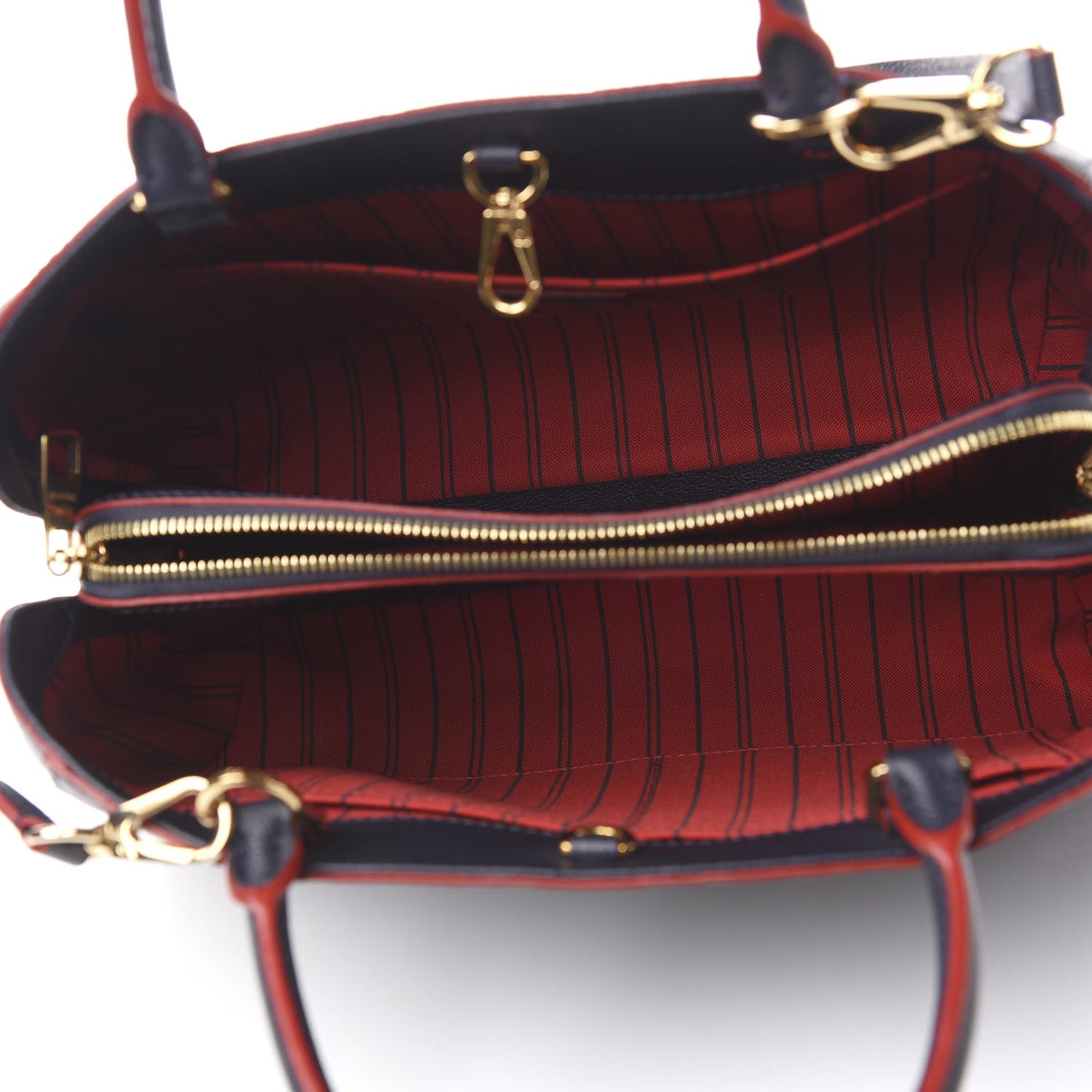 Empreinte Montaigne MM Marine Rouge