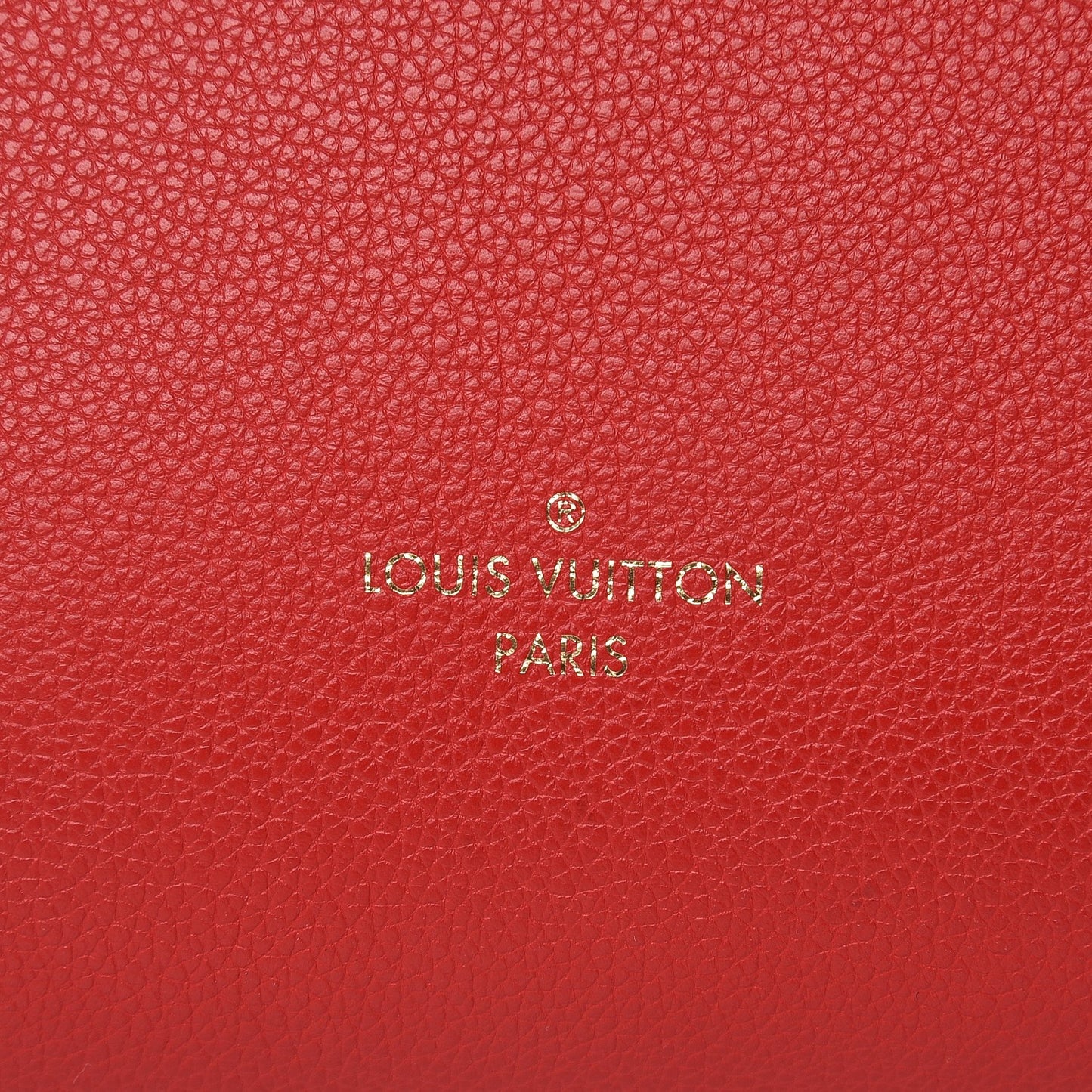 Calfskin Monogram Kimono Tote Cherry