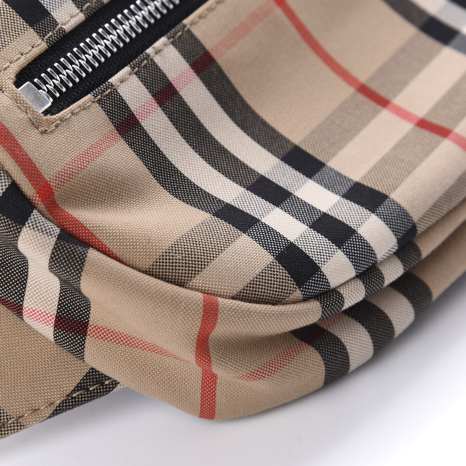 Burberry Nylon Vintage Check Small Cannon Bum Bag Archive Beige 6 of 8
