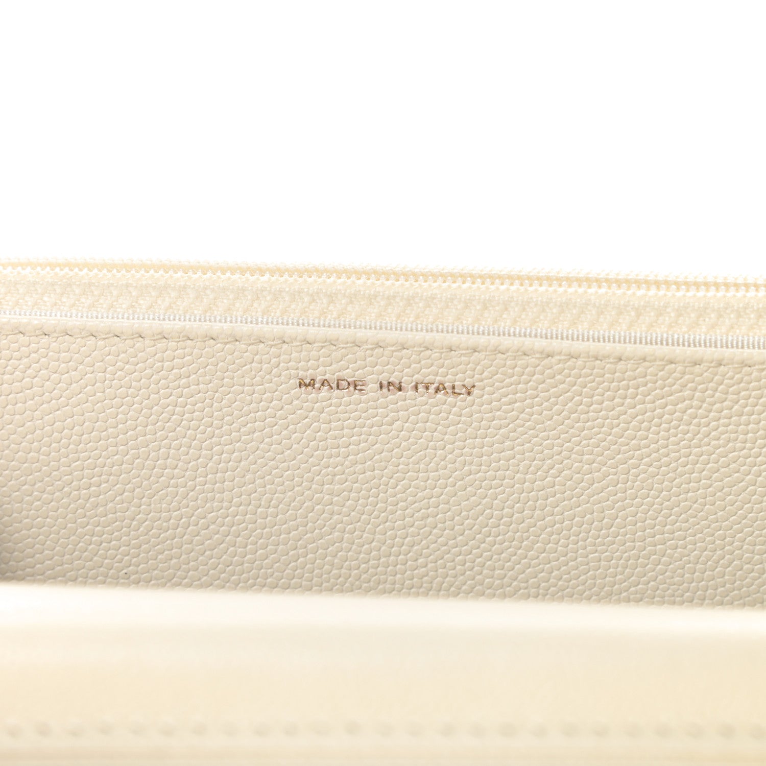 Chanel Caviar Quilted Wallet On Chain WOC White 7 of 14