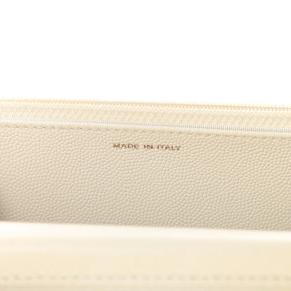 Chanel Caviar Quilted Wallet On Chain WOC White 7 of 14