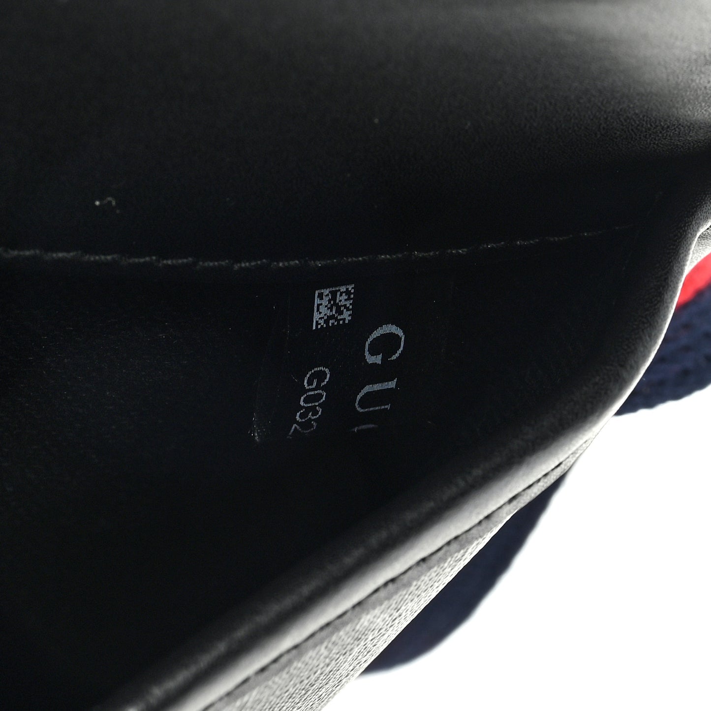 GG Supreme Monogram Web Slim Belt Bag Black Grey
