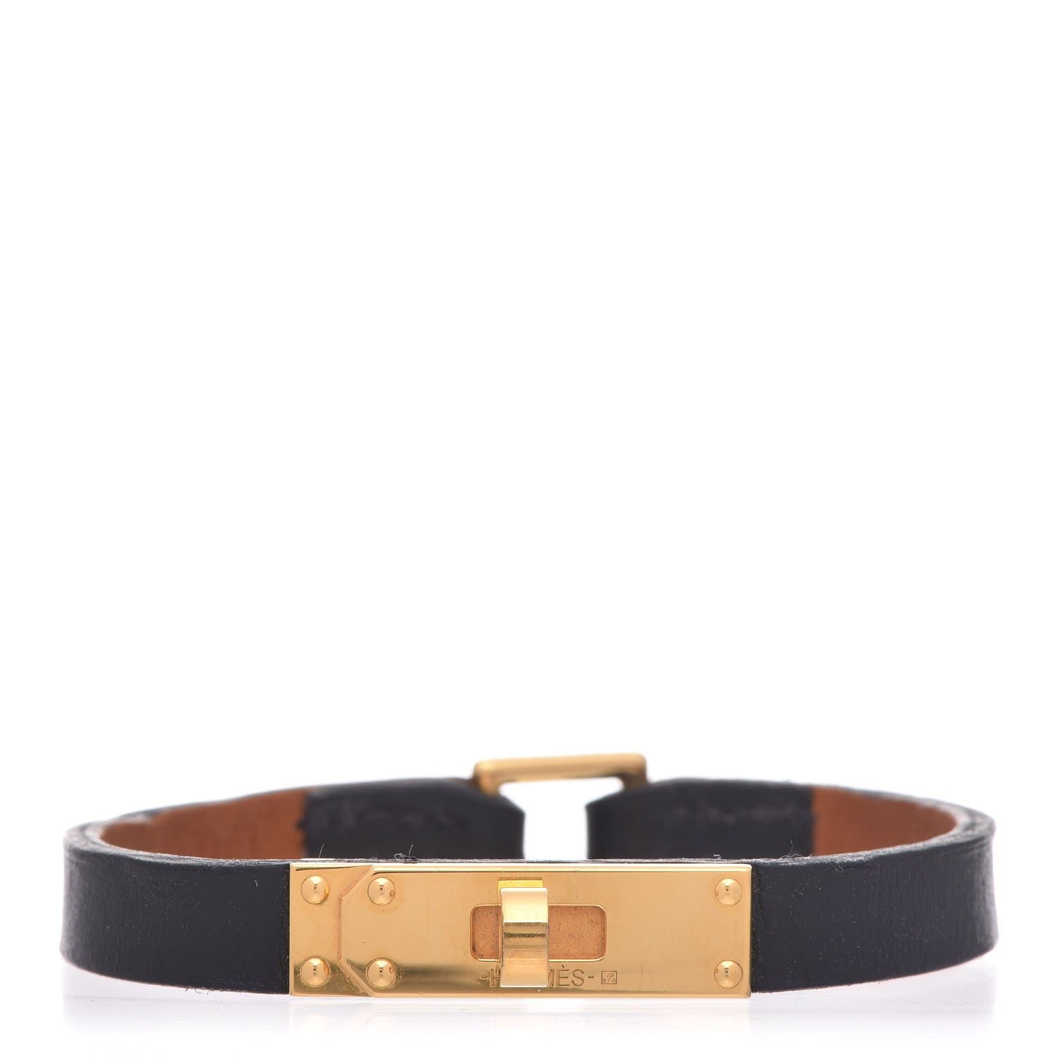 Hermes Chamonix Micro Kelly Bracelet S Black 1 of 7