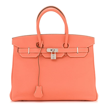 Hermes Togo Birkin 35 Crevette 1 of 14