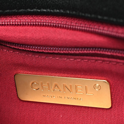 Chanel Goatskin Quilted Large Chanel 19 Flap Black 6 of 9
