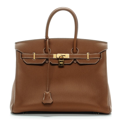 Hermes Togo Birkin 35 Gold 1 of 26