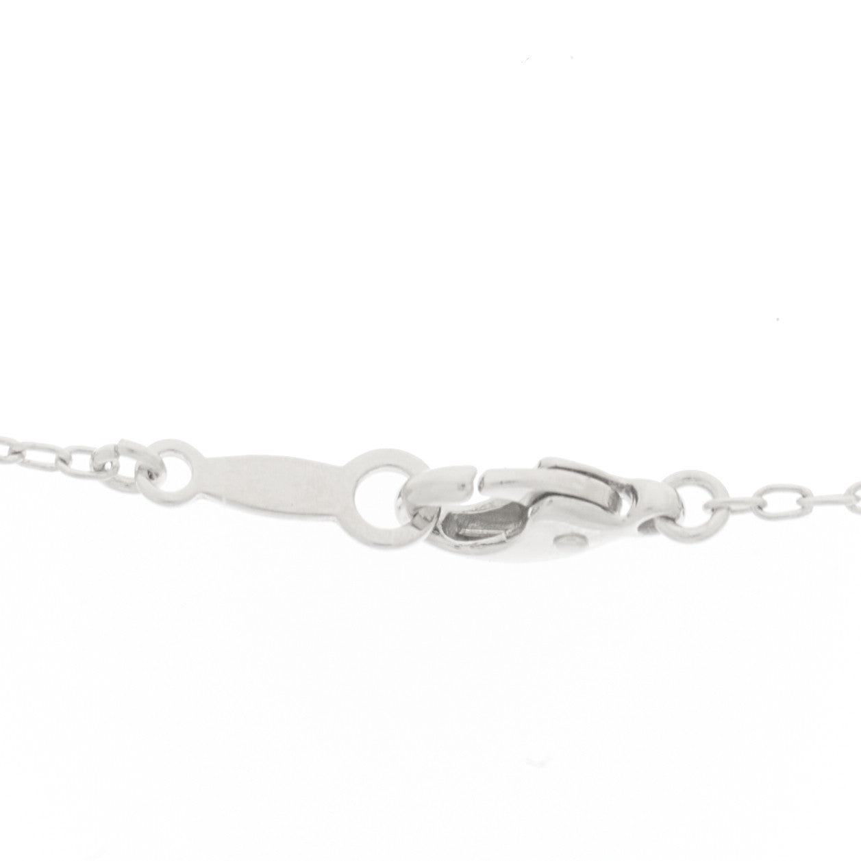 18K White Gold Akoya Pearl 5.5-6mm Station Necklace
